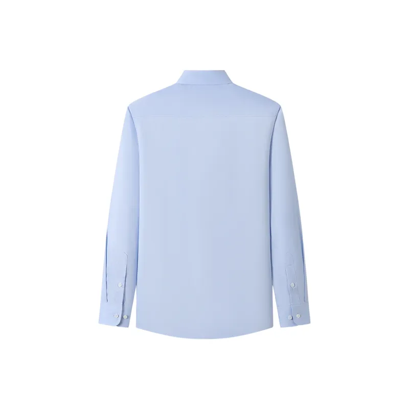 H YXIANG Shirt Men's Morocco Blue-1