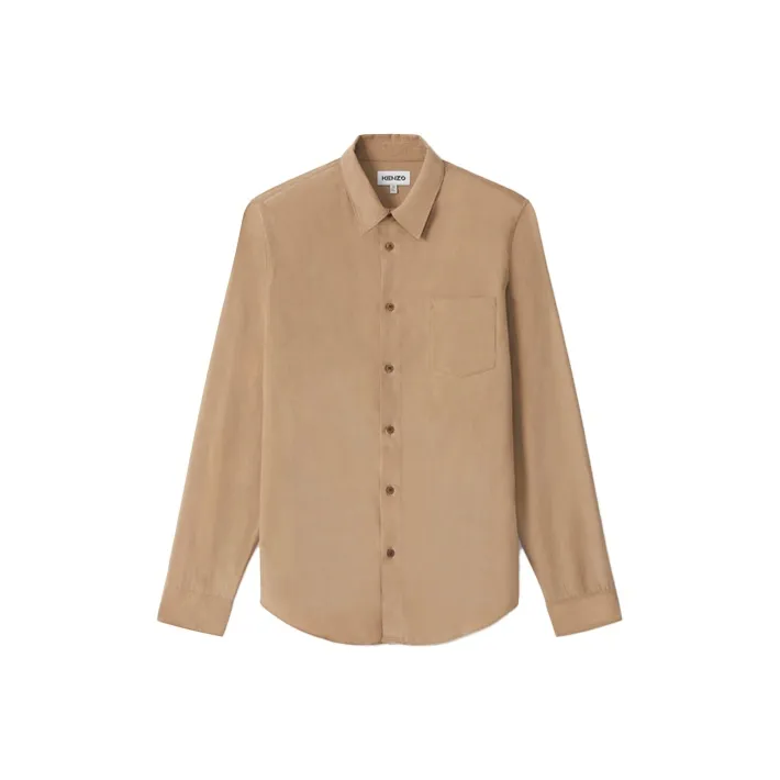 KENZO Shirts Men Dark Beige-0