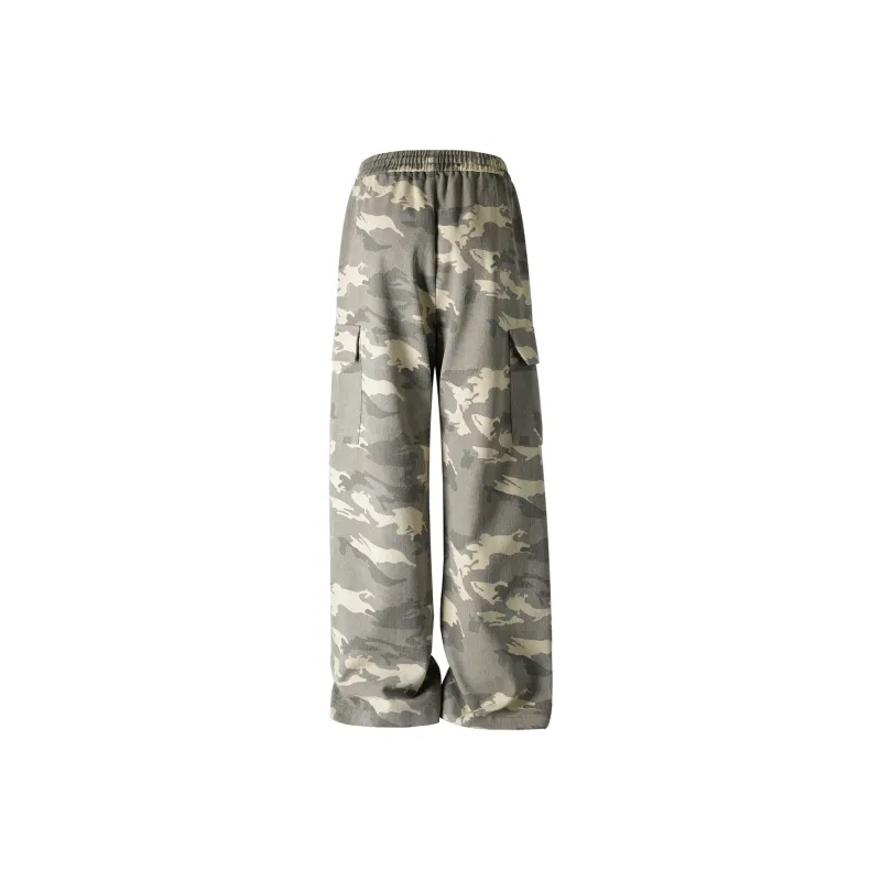 HOZZS Cargo Pants Unisex Camouflage-1