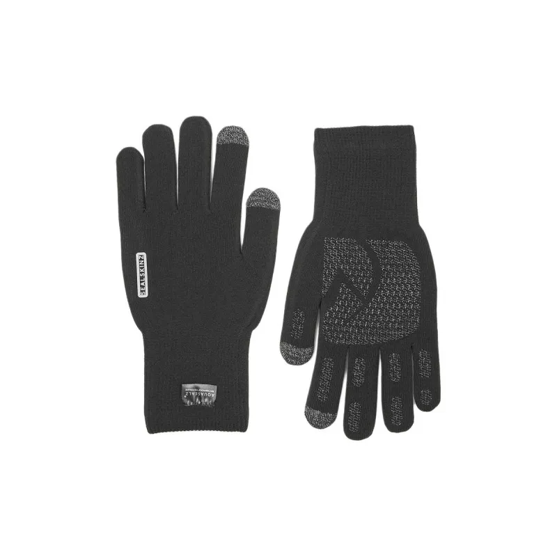 SEALSKINZ Silicone, Nylon, Elastane, Merino Wool Gloves Unisex Black-0