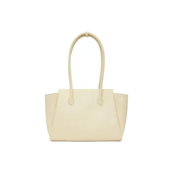 AESTHER EKME Calfskin Shoulder Bag Women's Cream
