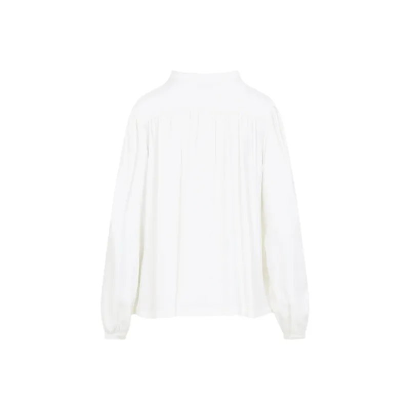 Giambattista Vall Pussy Bow collar Blouse-1