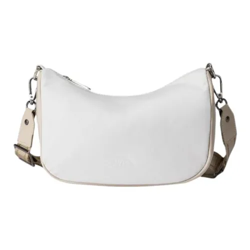 Anta Life Collection Fabric Crossbody Bag Shoulder Bag Regular Women's Light Cyan Gray