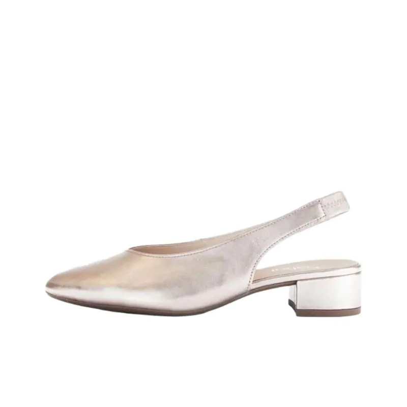 Gabor Fashion Chunky Heel High Heels 3.5cm Women's Pink-0