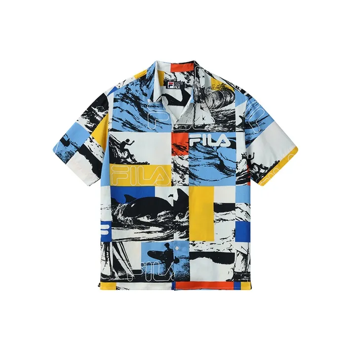 FILA Shirts Men Legend Blue-0