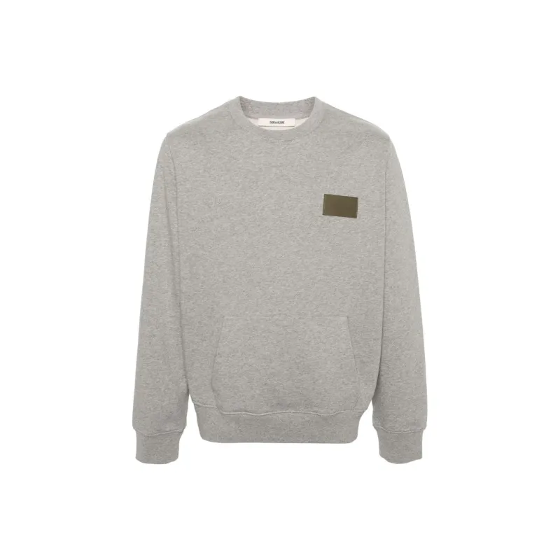 Zadig & Voltaire Aime Logo patch Swearshirt-0