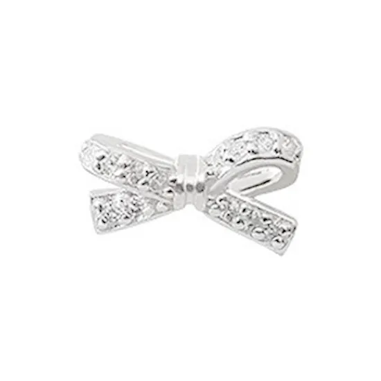 MIDNIGHT MOMENT S999 Silver Stud Earrings Women's-0