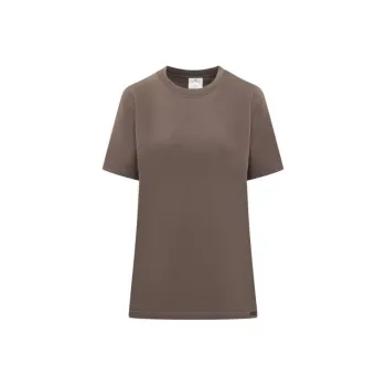 COURREGES Ac Crewneck Straight Hem T Shirt