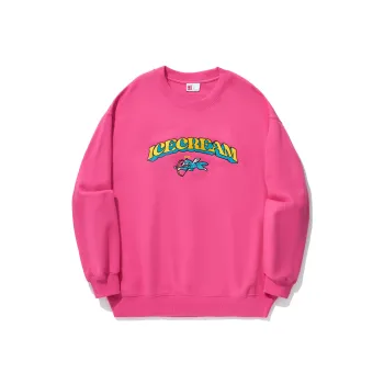 LiNing x ICECREAM Sweatshirt Unisex Beauty Pink