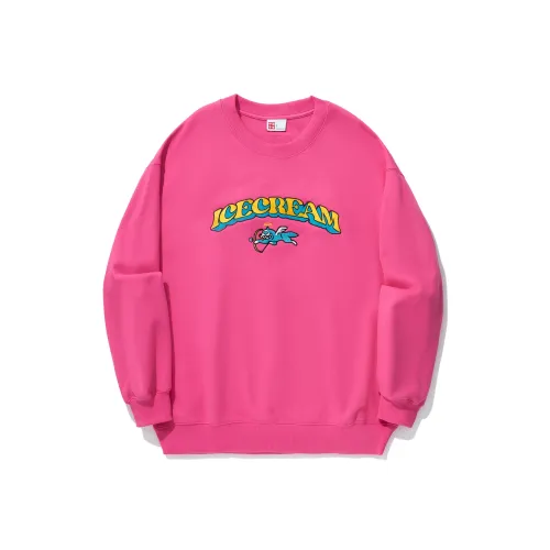 LiNing x ICECREAM Sweatshirt Unisex Beauty Pink