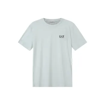 EMPORIO ARMANI EA7 T Shirt Men's Light Blue Green
