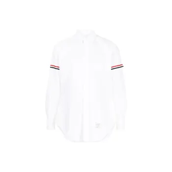 THOM BROWNE 4 Bar Long Sleeved Shirt