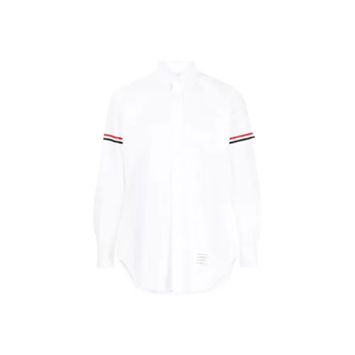 THOM BROWNE 4 Bar Long Sleeved Shirt