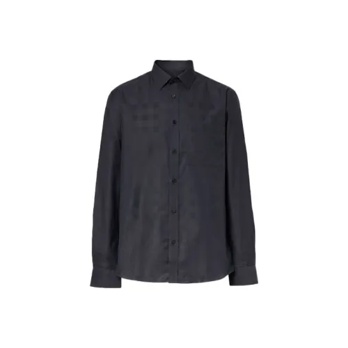 Burberry Slim Fit Check Jacquard Shirt