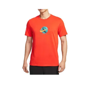 Nike T Shirts Men Orange