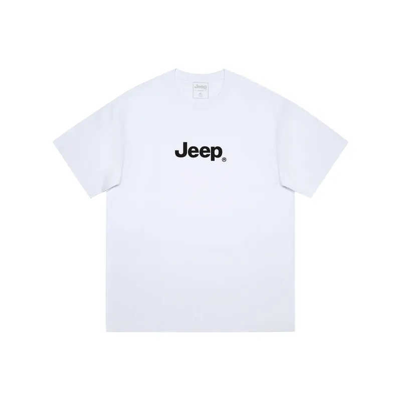 Jeep Garden Mori T-Shirt Unisex White-0