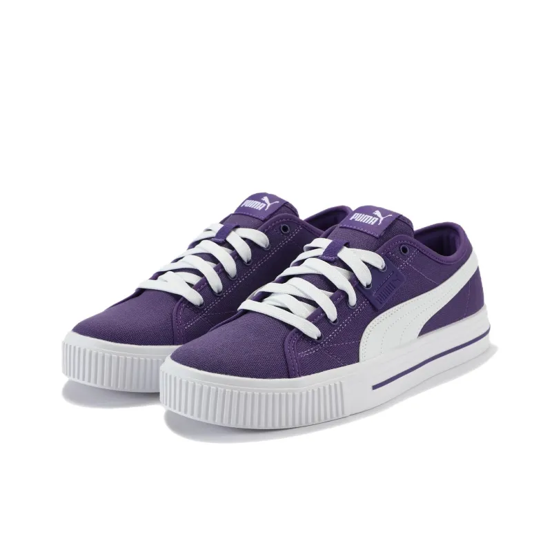 PUMA Ever FS Anti Slip Wear Resistant Low Top Skateboard Shoes Unisex Purple-3