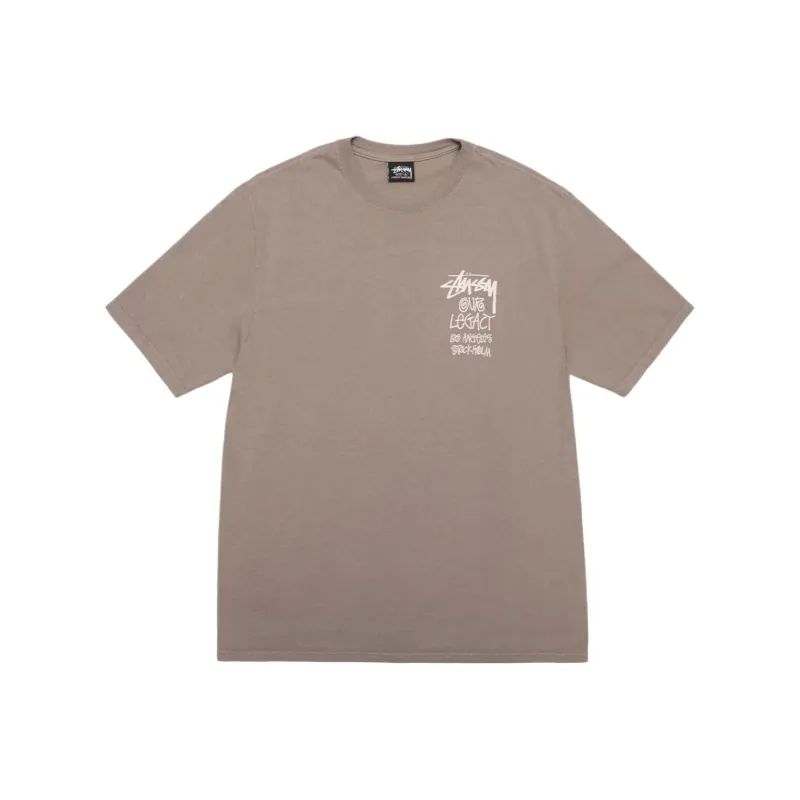 Stussy X Our Legacy Work Shop 8 Ball Yin Yang Pigment Dyed Tee-4