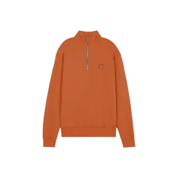 Maison Kitsune SS24 Sweatshirt Men's Tobacco