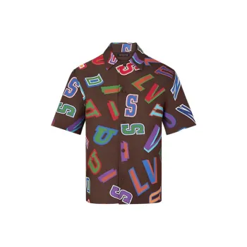 LOUIS VUITTON x NBA Shirt Men's Brown