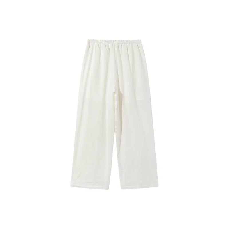 Ouyang Casual Pants Women's White-1