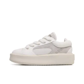 Romon Low Top Skateboard Shoes Unisex Koala Gray