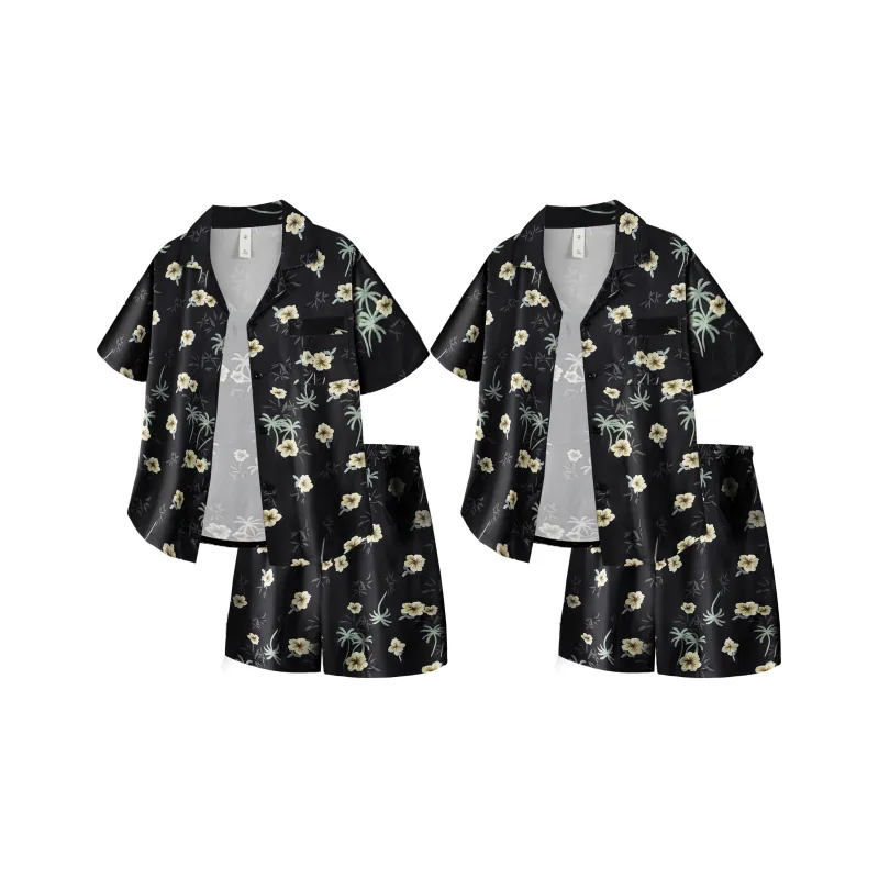 Qiao Ni Tong Unisex Pajama Sets-0