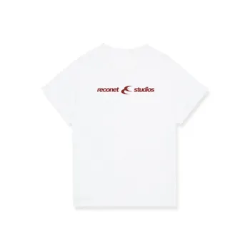 RECONET Double Moon Logo Series SS24 T Shirt Unisex