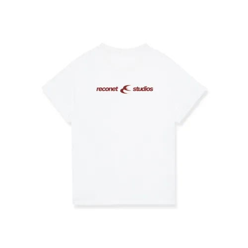 RECONET Double Moon Logo Series SS24 T Shirt Unisex