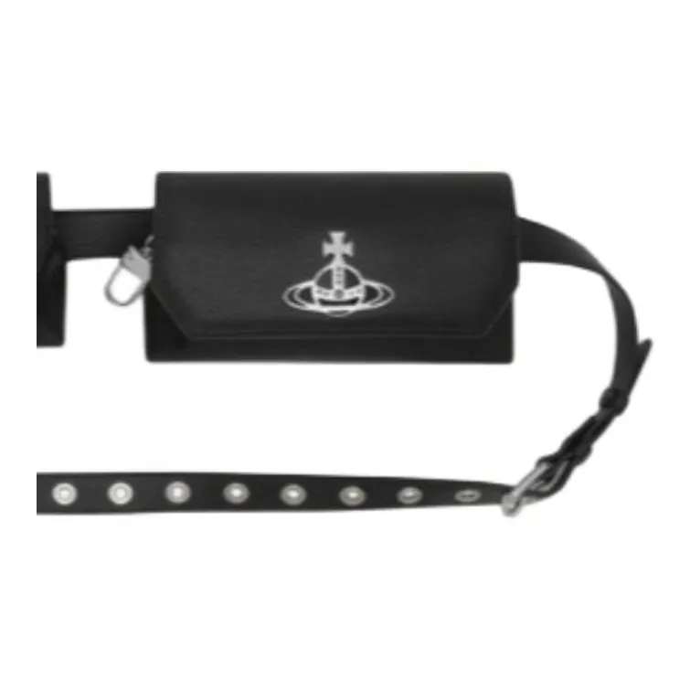 Vivienne Westwood Polyurethane Belt Women's Black -1
