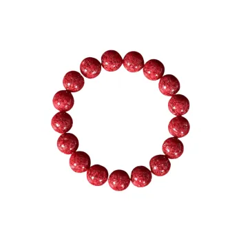Sweet Kisses Cinnabar Jade Bracelets Unisex