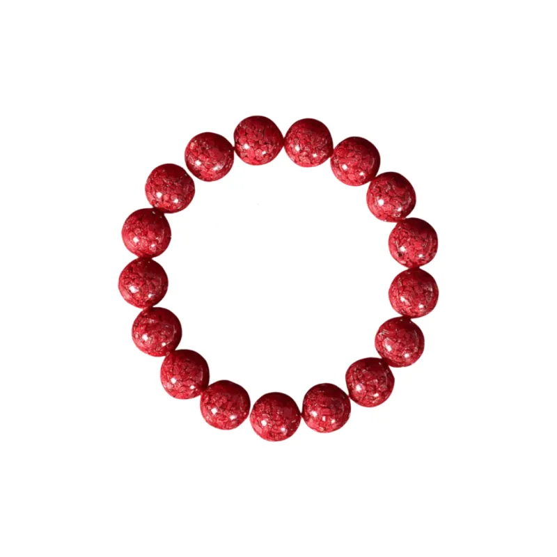 Sweet Kisses Cinnabar Jade Bracelets Unisex-0