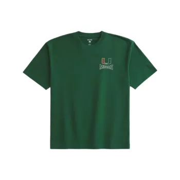 Hollister T Shirts Men Green