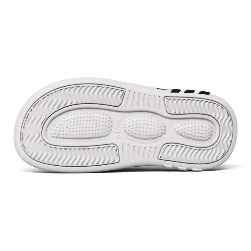Soft Trendy Letter Print Sports Men's Slippers, Slip Resistant And Abrasion Resistant Outerwear, Premium Beach Sandals-4
