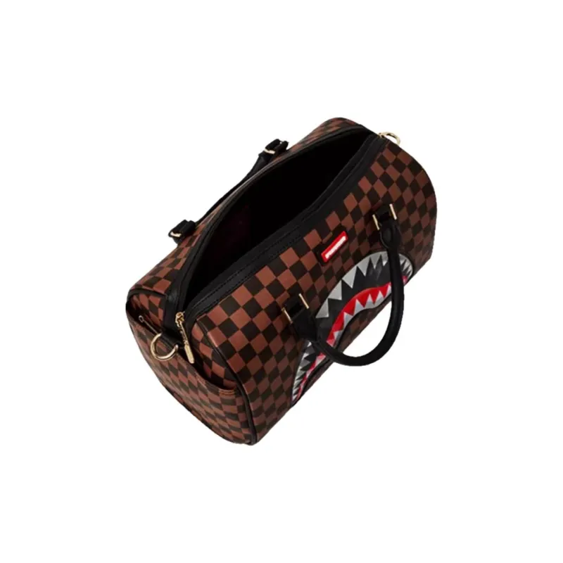 SPRAYGROUND PVC Travel Bag Unisex Brown-2