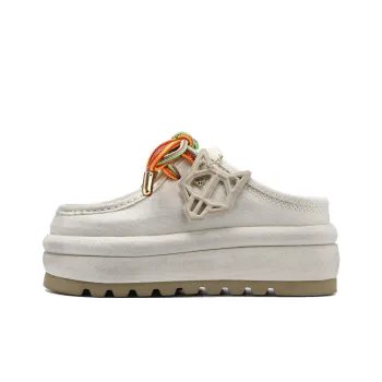 Naked Wolfe Blizzard Abrasion Resistant Closed Toe Slippers Women's White
