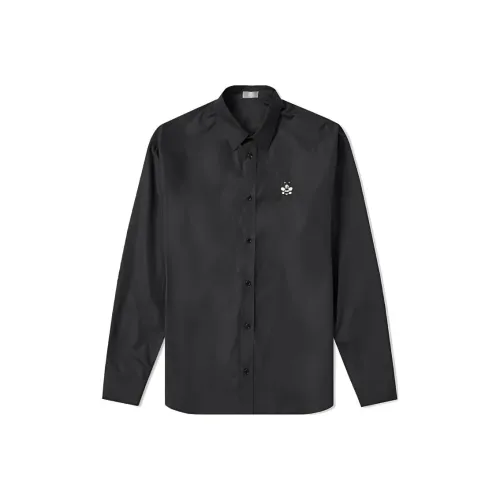 Kaws X DIOR Shirts Men Black