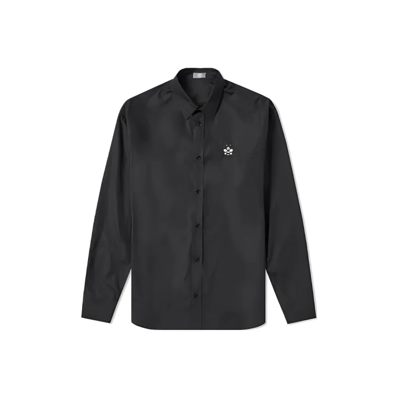 Kaws X DIOR Shirts Men Black-0