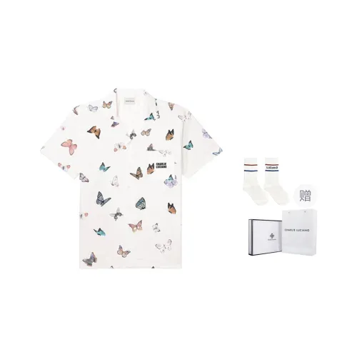 Charlie Luciano Shirt Unisex White