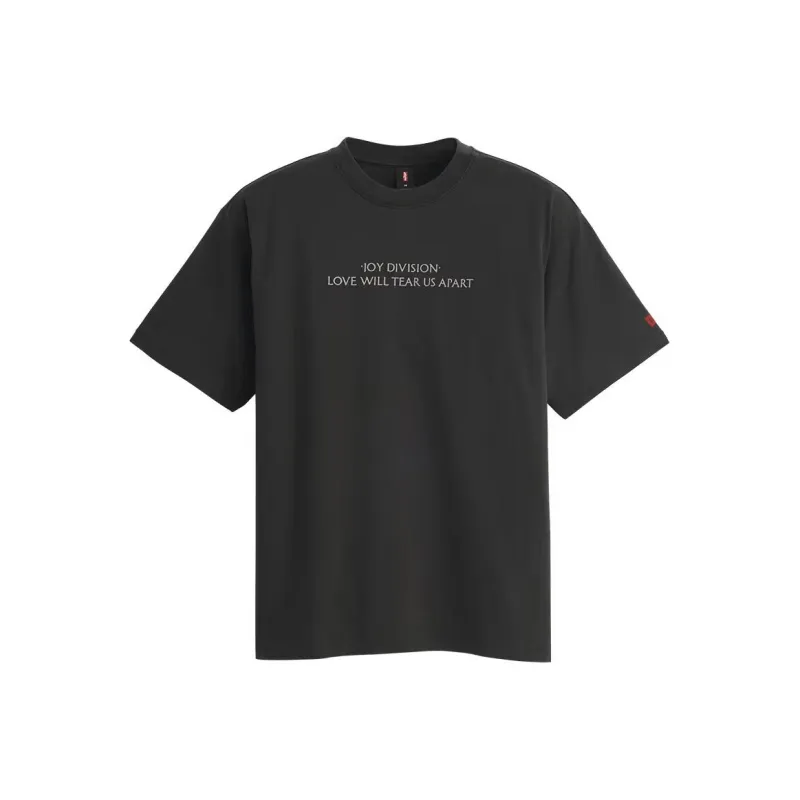 Levis Joy Division Collaboration T-Shirts Unisex Black-0