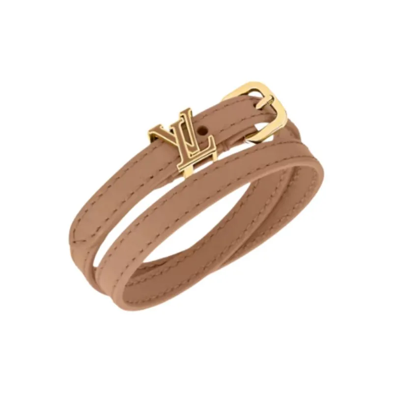 LOUIS VUITTON Enamel Wristbands Women's Brown-1