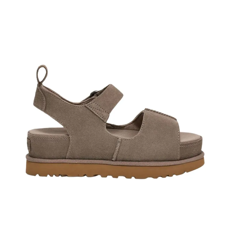 UGG Goldenstar Hi One Strap Sandals Women's Smoke Plume Gray-1