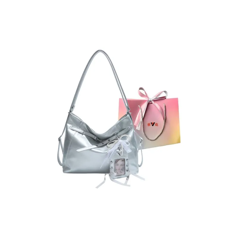 Yalu PU Backpack Regular Women's White/Blue/Black/Pink-13