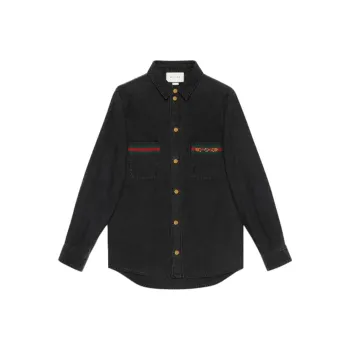 GUCCI Shirts Men Black