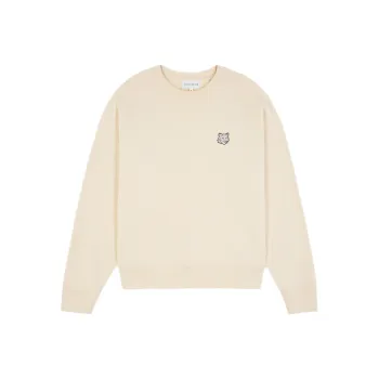 Maison Kitsune Bold Fox Head Patch Oversize Sweatshirt