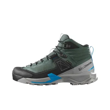 SALOMON X Ultra ALPINE High Top Hiking Shoes Men's Green