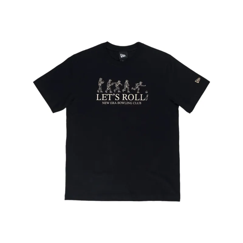 New Era FW24 T Shirt Unisex Black-0