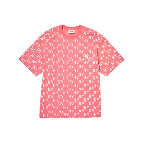 MLB Classic MonogramNew York Yankees T Shirt Unisex Pink