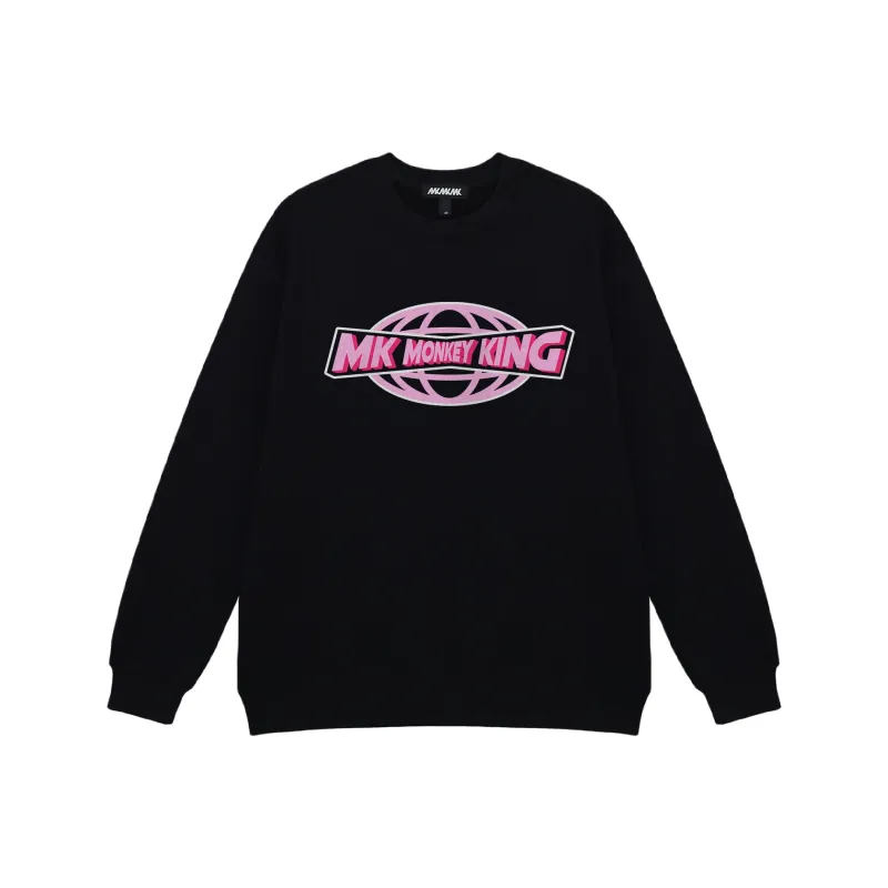 MK MONKEY KING Sweatshirt Unisex Black-0