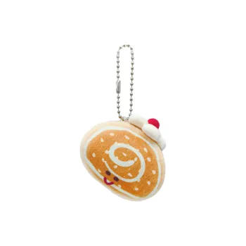 JIANYINGSHU Cute Square Cake Roll Lanyard